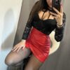 Lema csipke fekete hosszú ujjú body - Image 3
