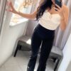 Swiss fehér vékony pántos body - Image 2