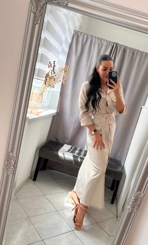 Vilan nude öves maxi ruha - Image 2