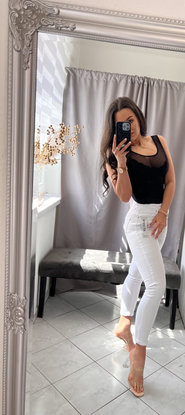 Rima fekete csipke body - Image 4