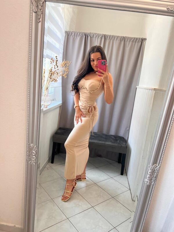 Hema fonott nude kétrészes szett