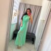 Iren menta húzott maxi ruha