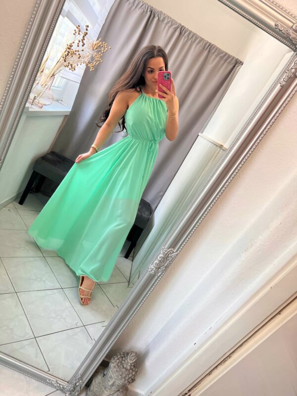 Iren menta húzott maxi ruha - Image 3