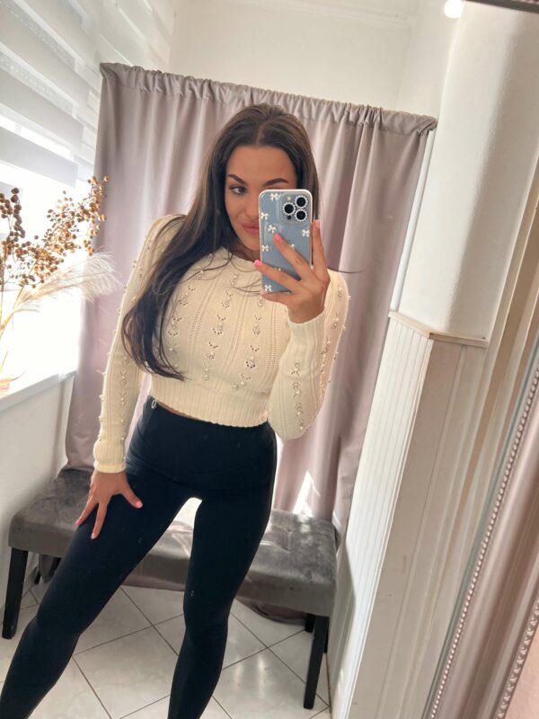 Camila alakformáló fekete leggings - Image 6