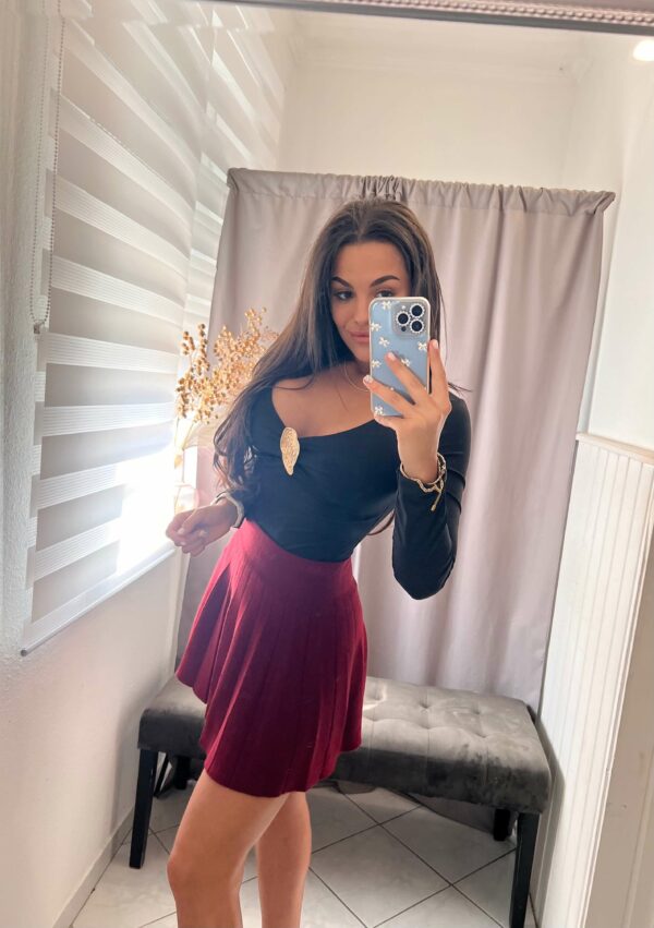 Lilian nyitott fekete body - Image 2