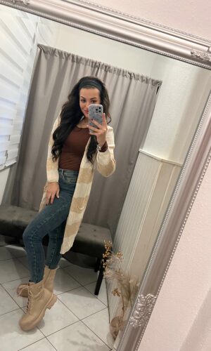 Letti arany csillámos kötött kardigán