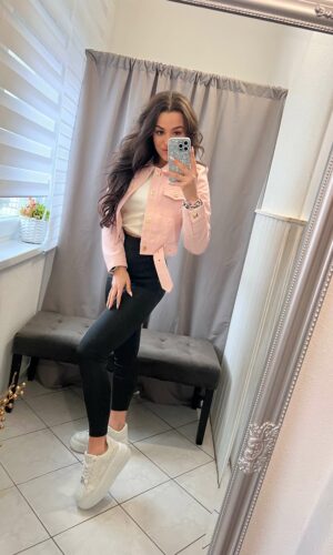 Mola púder bőr kabát