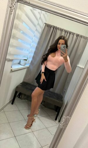 Teni nyitott púder body