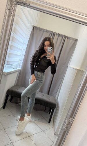 Terri fekete tüll body