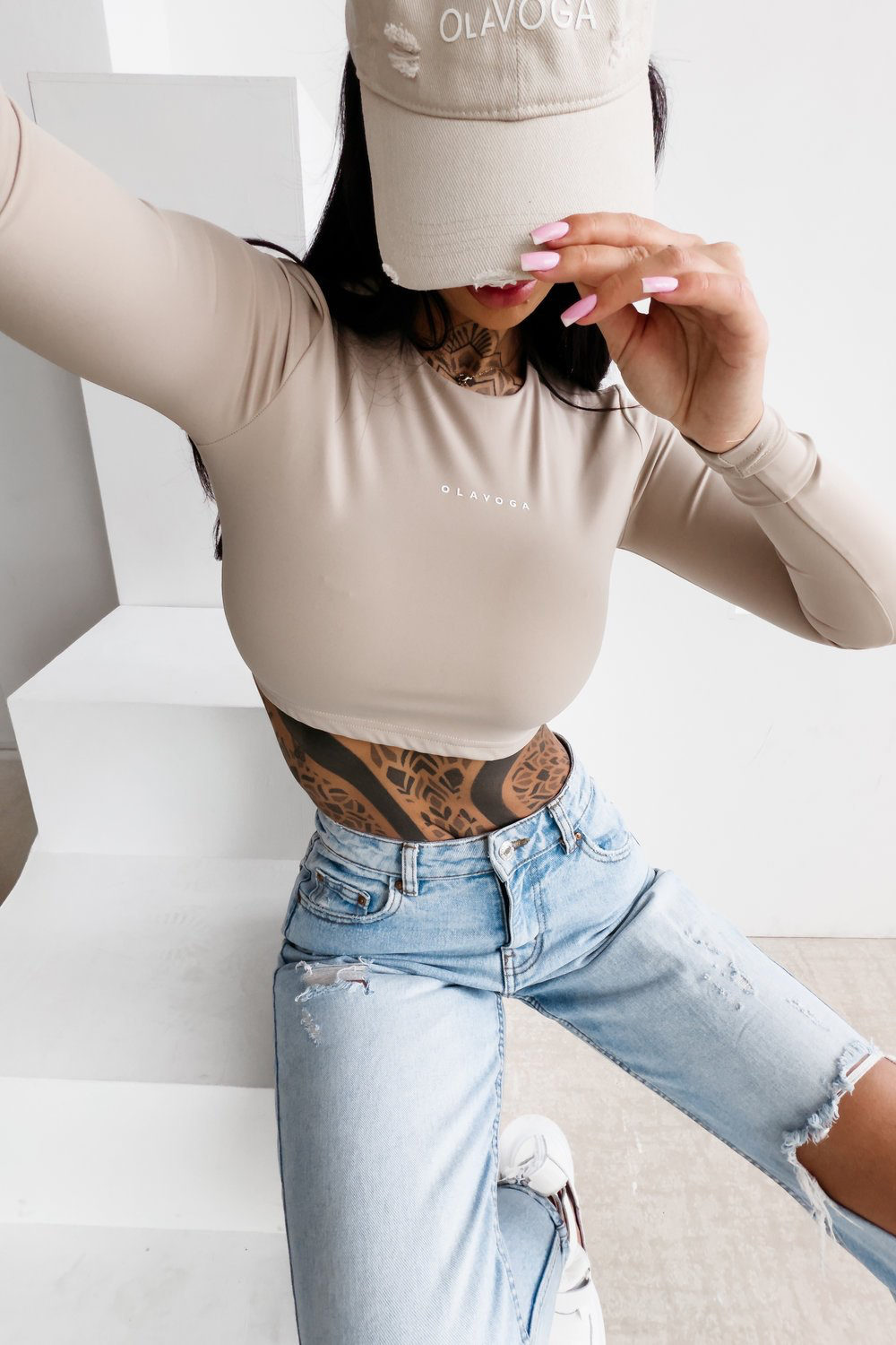 Ola Voga Vira felső bézs - Image 3