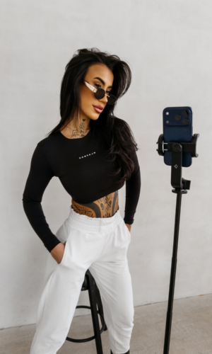 Ola Voga Vira felső fekete