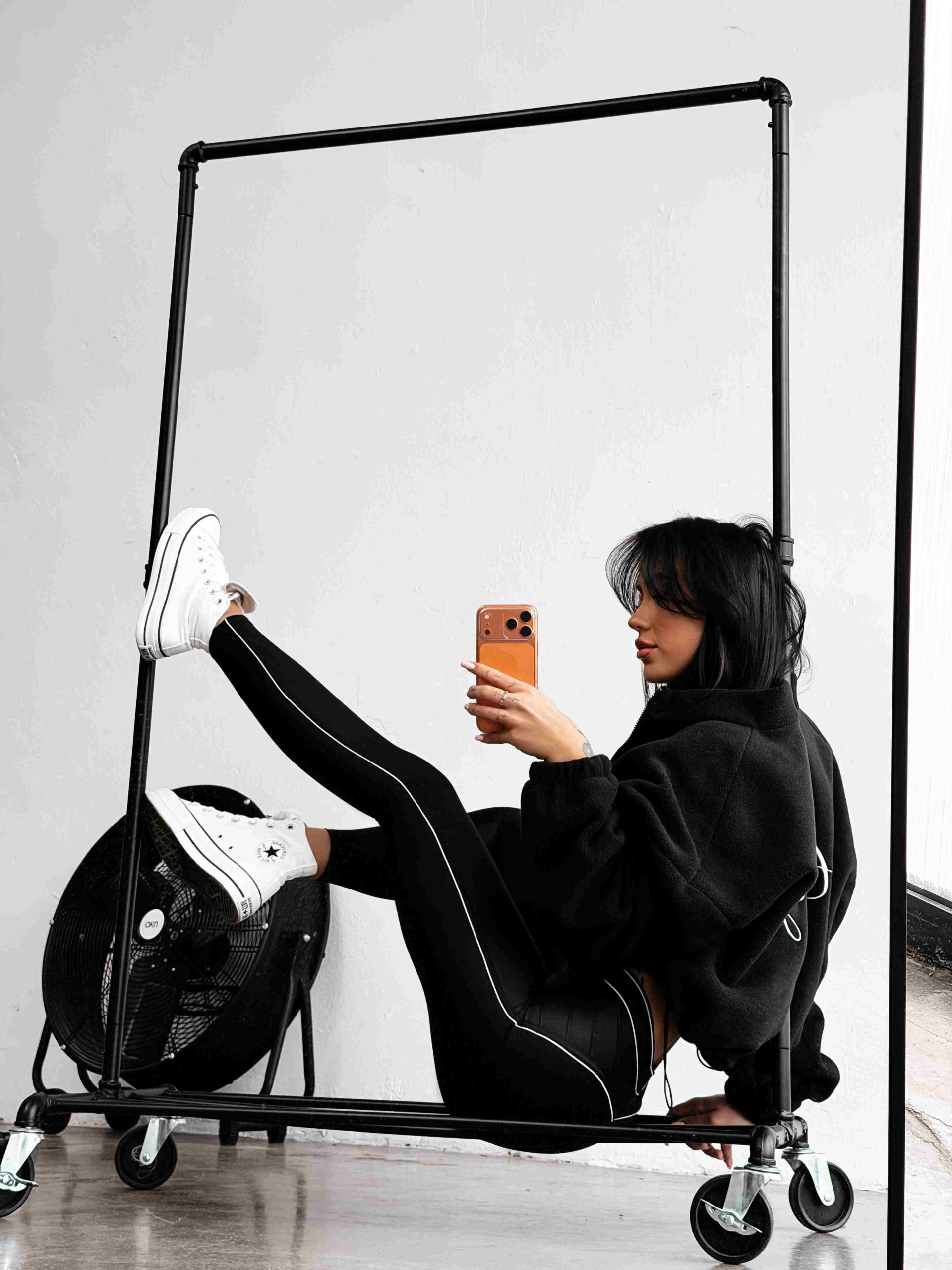 Ola Voga Glitz leggings fekete - Image 3